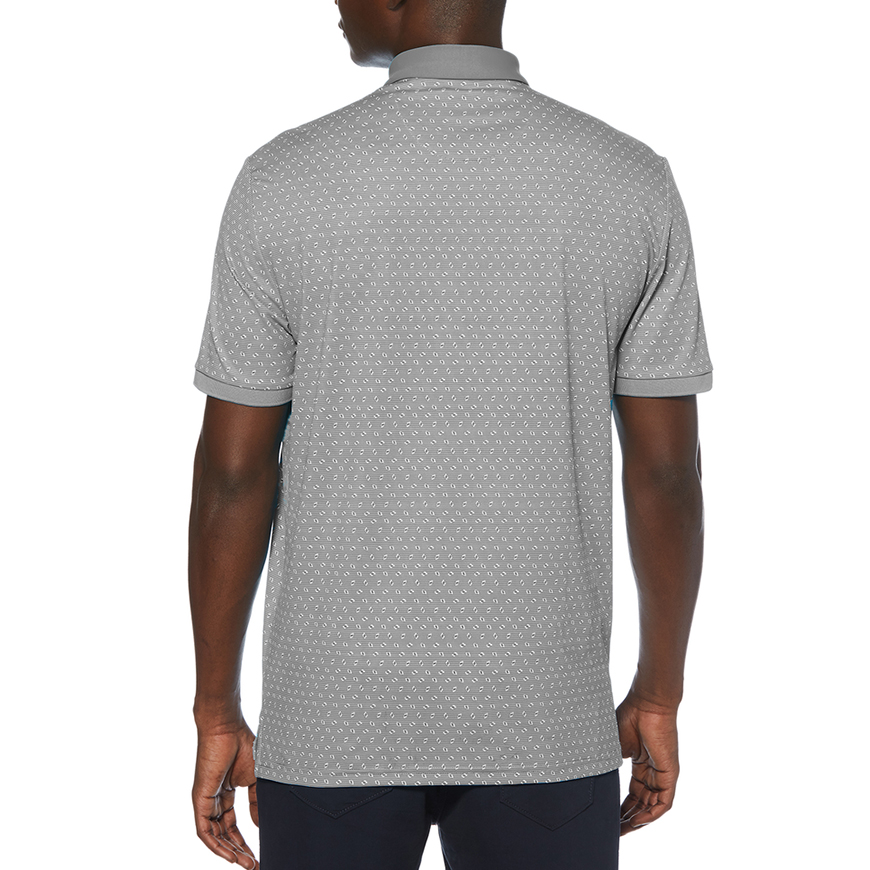 Original Penguin Geometric Print Polo: OR-OGKSA025V3