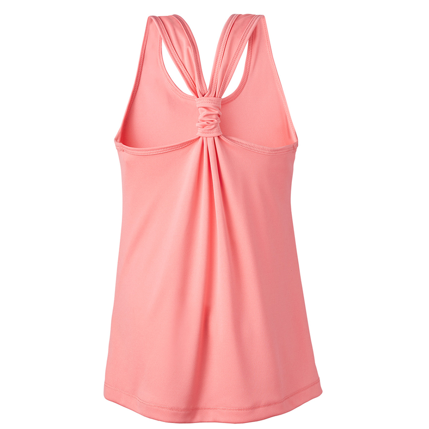 Soffe Girls Knotted Racerback Tank: SO-1511GV3