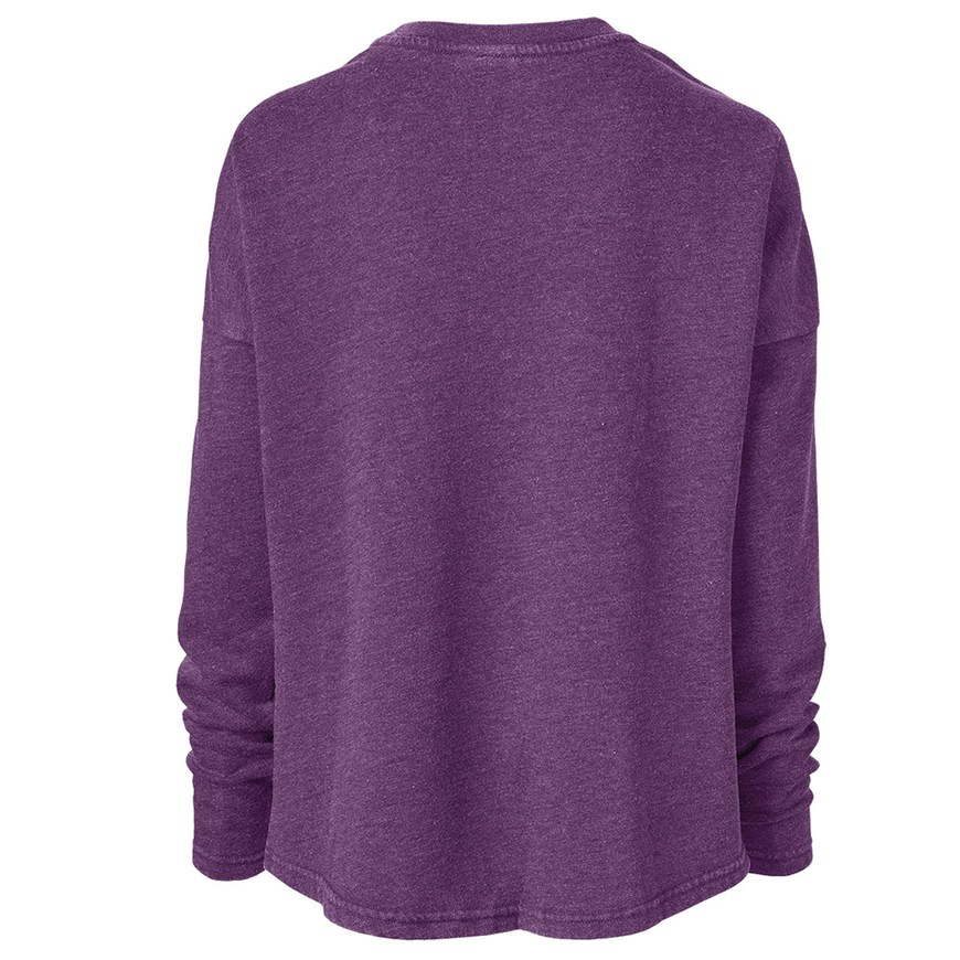 Womens Throwback Crop Sweatshirt: SO-5601VV3
